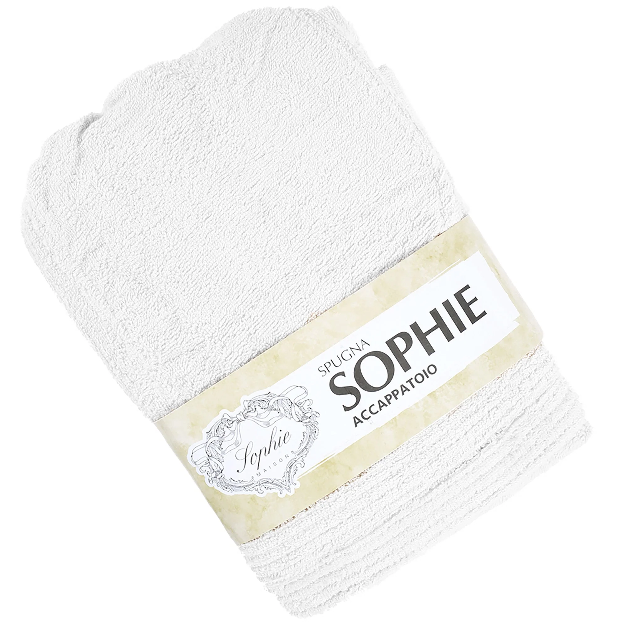 Accappatoio SOPHIE-XL bianco - Image 3