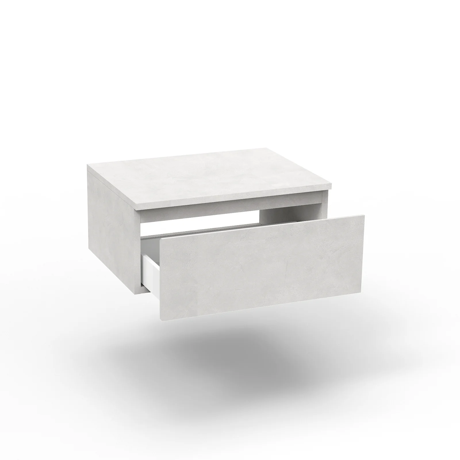 Base con top 1 cassetto YOKA bianco pietra 60 cm - Image 2