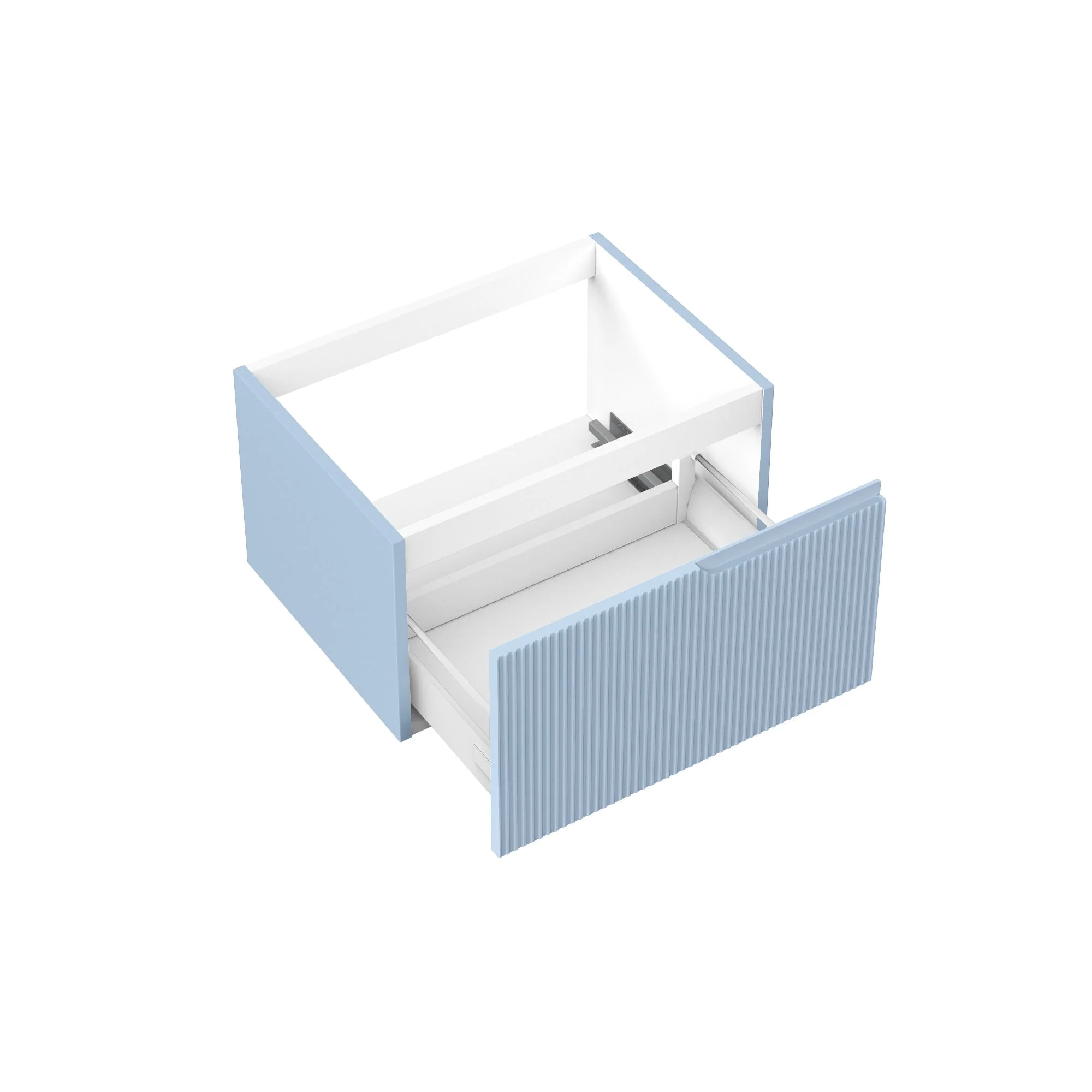 Base portalavabo 1 cestone ZIP azzurro tiffany - Image 2