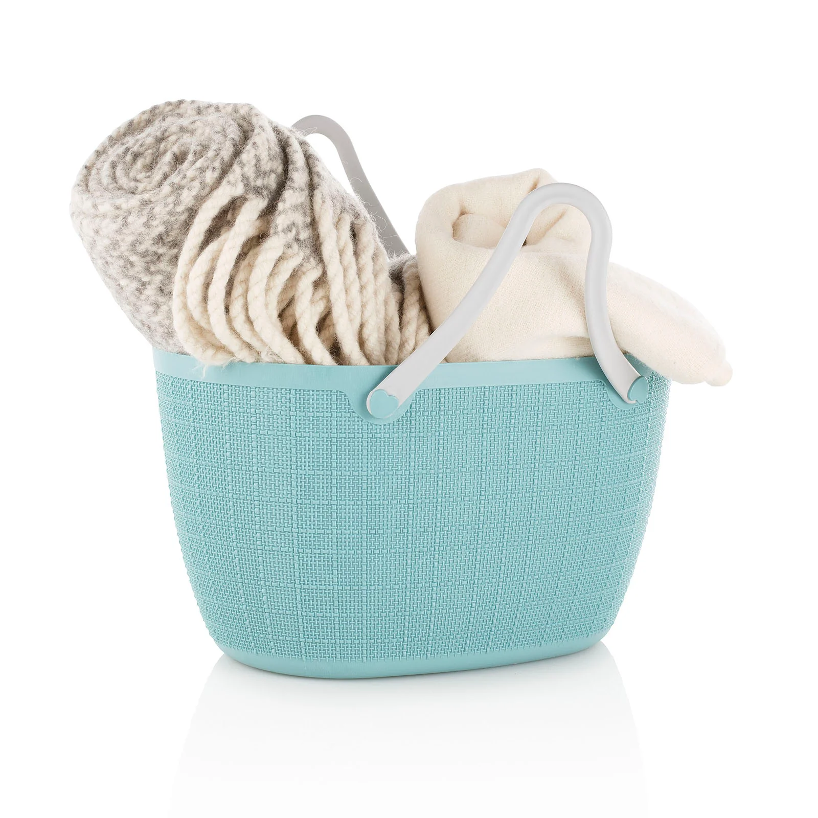 Borsa multiuso con manici NIHAD azzurra - Image 2