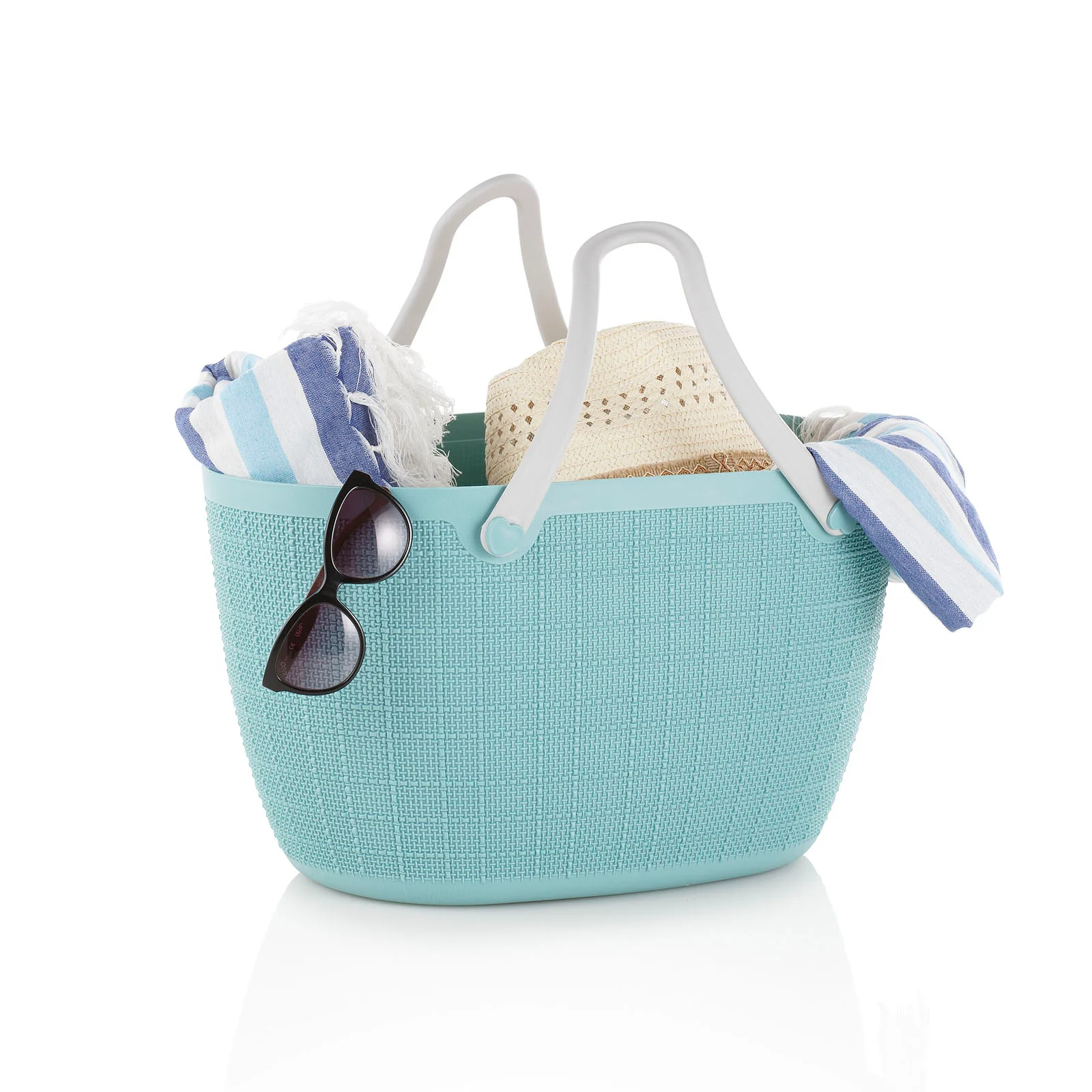 Borsa multiuso con manici NIHAD azzurra - Image 3