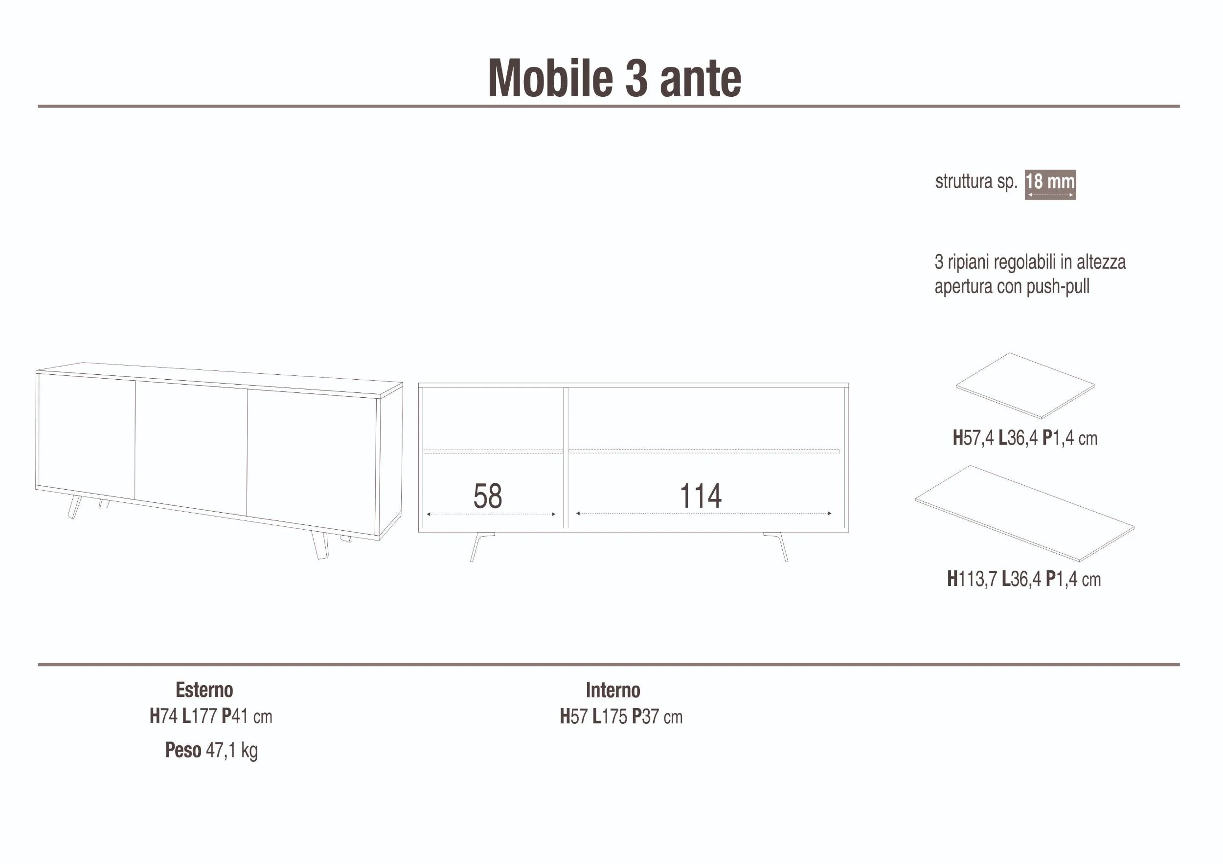 Buffet 3 ante VILINUS - Image 3