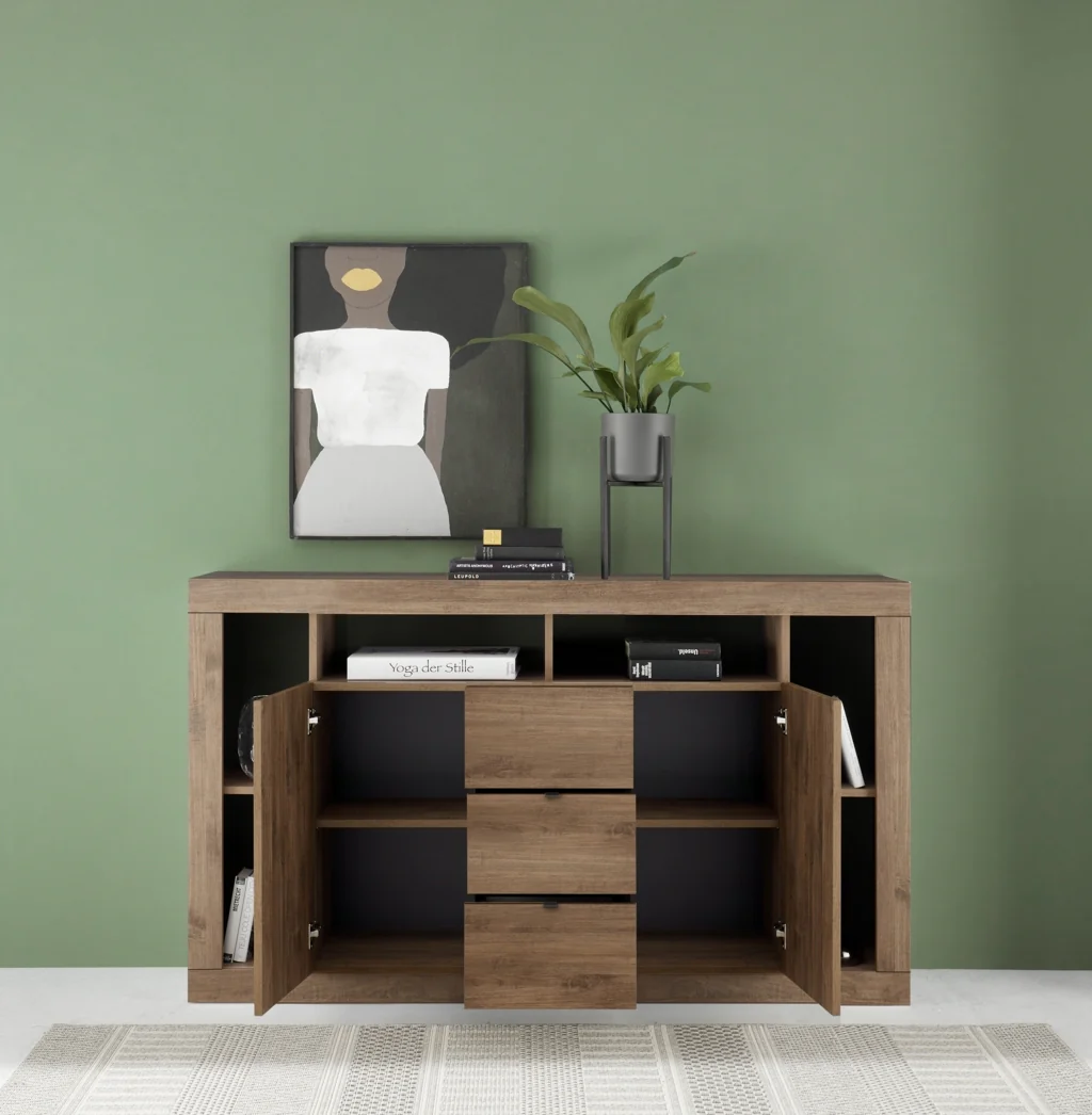 Buffet TIAKI rovere miele 170cm 2 ante - Image 2