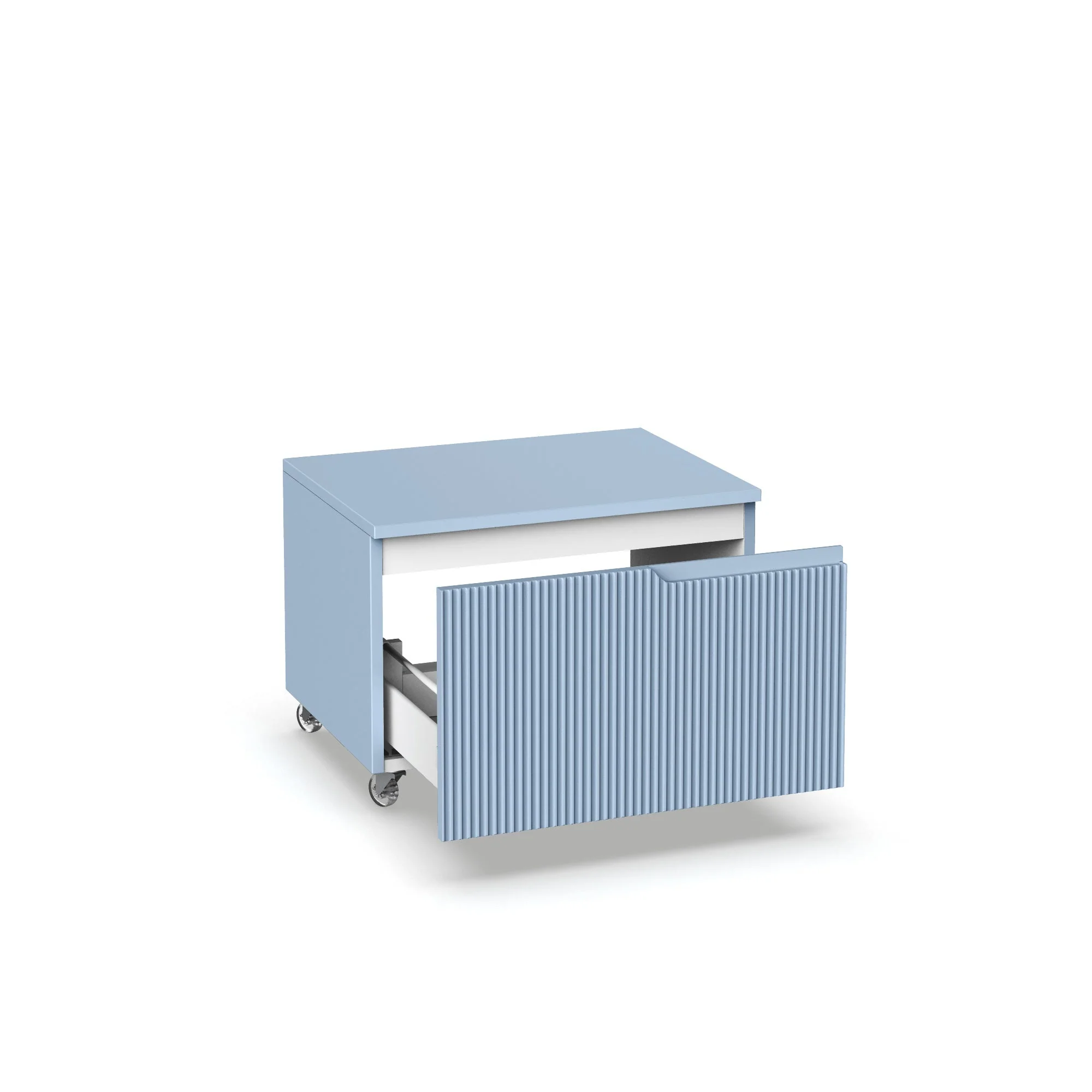 Cassettiera ZIP azzurro tiffany - Image 2