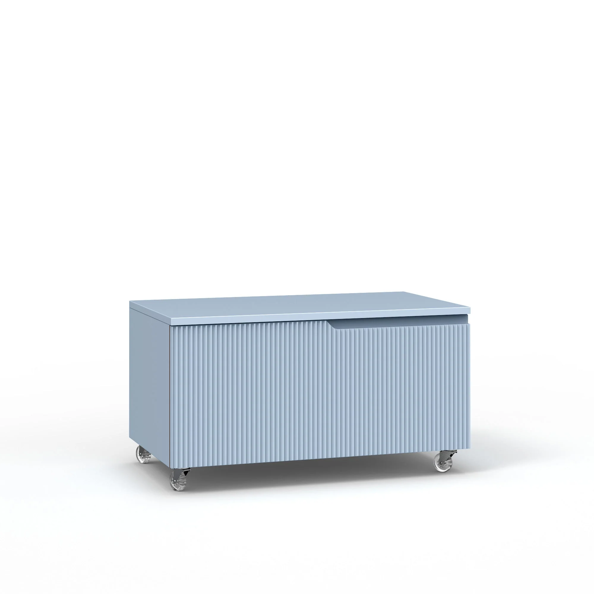 Cassettiera ZIP azzurro tiffany
