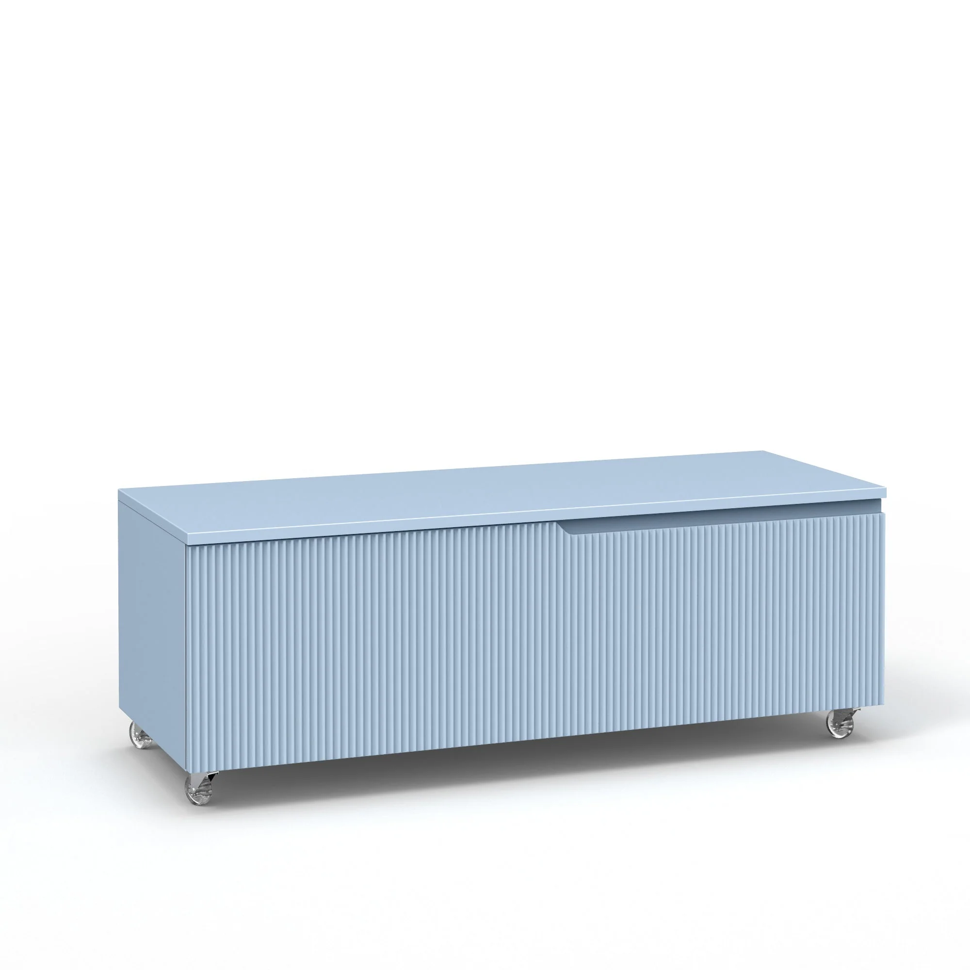 Cassettiera ZIP azzurro tiffany
