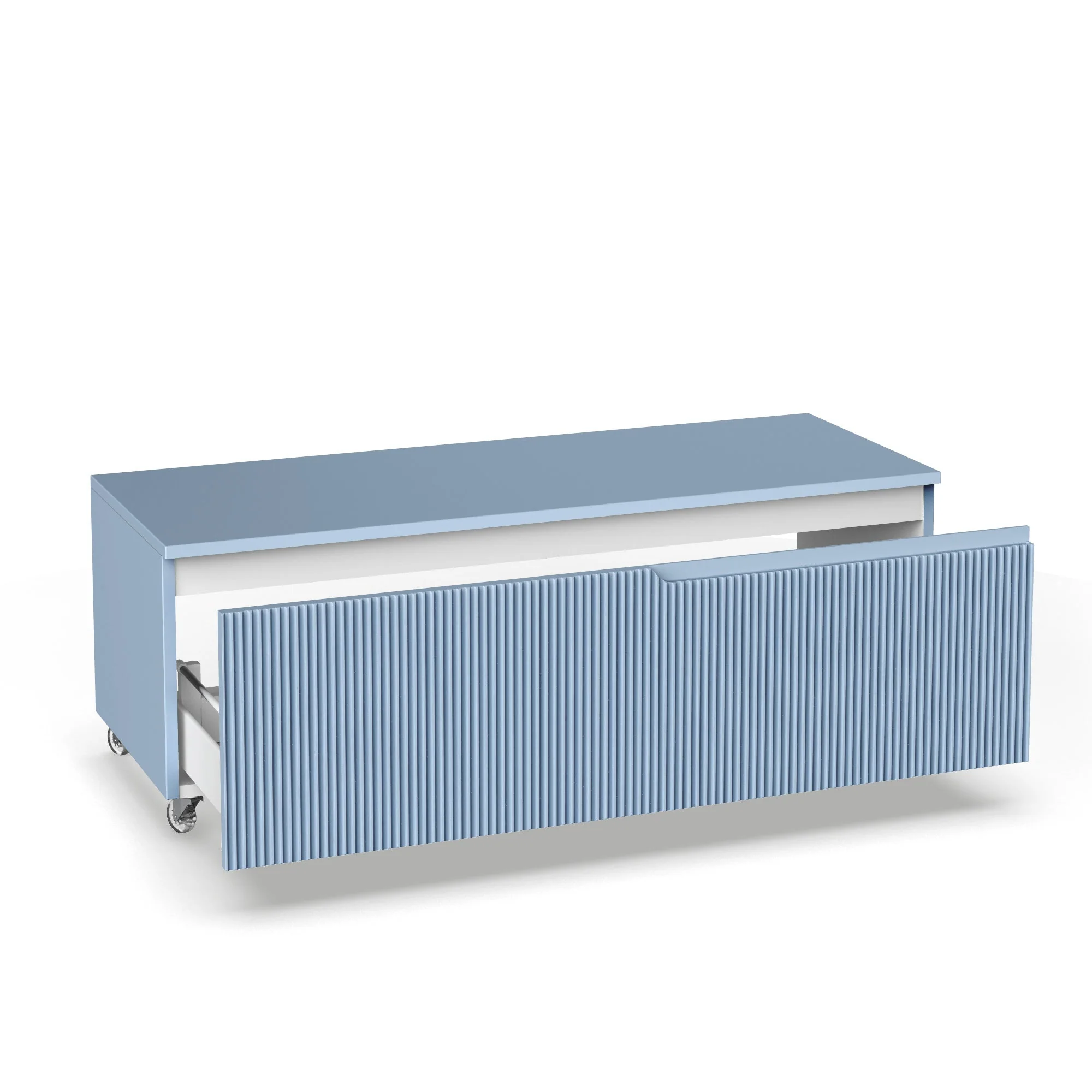 Cassettiera ZIP azzurro tiffany - Image 2