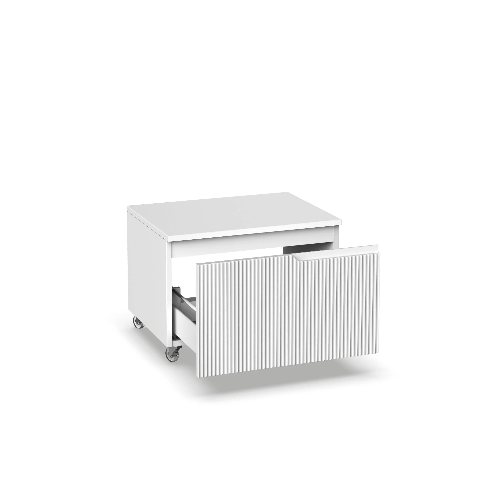 Cassettiera ZIP bianco opaco - Image 2