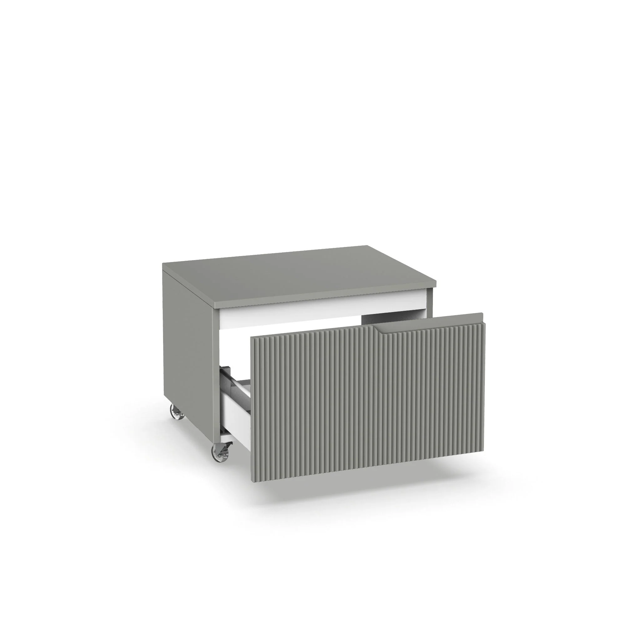 Cassettiera ZIP grigio opaco - Image 2
