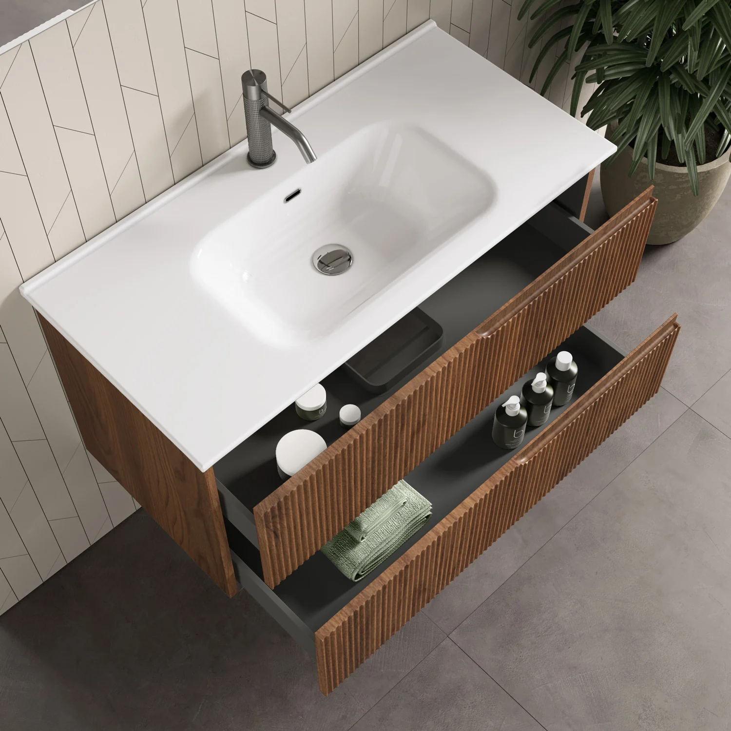 Composizione 4 pezzi ZIP rovere rio 91cm - Image 2