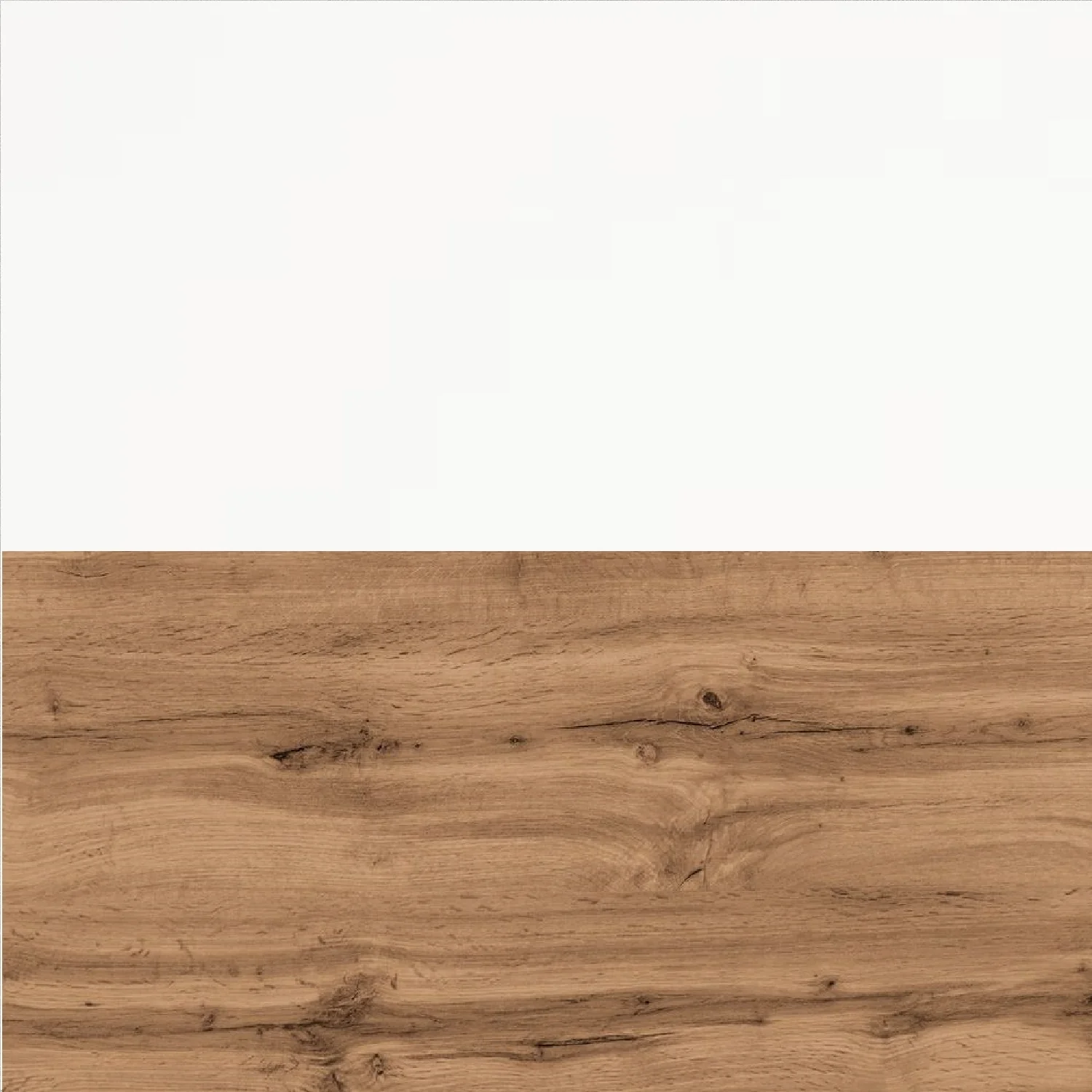 Composizione doppio lavabo 6 pezzi ZIP bianco / quercia - Image 9