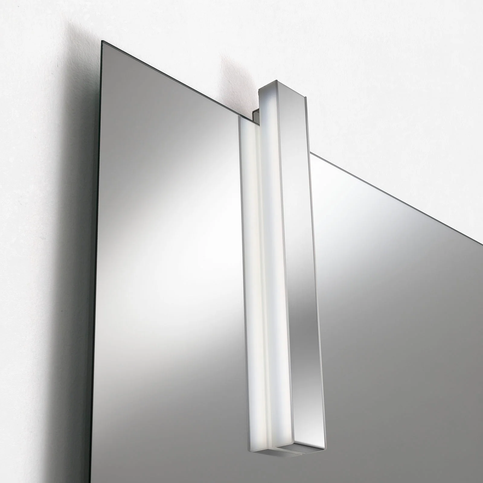 Composizione doppio lavabo 7 pezzi YOKA bianco - Image 8