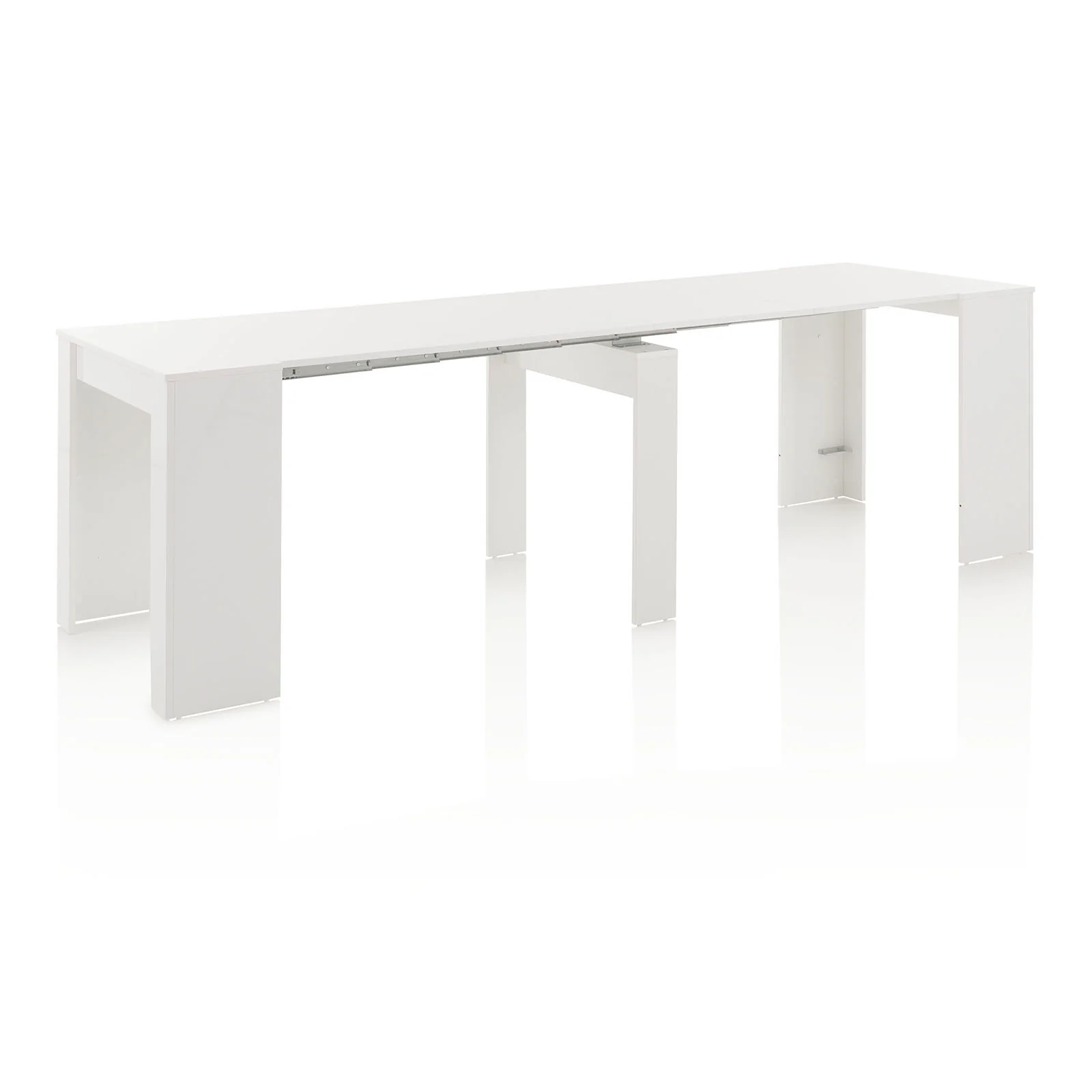 Consolle allungabile STRETCH bianco lucido - Image 6
