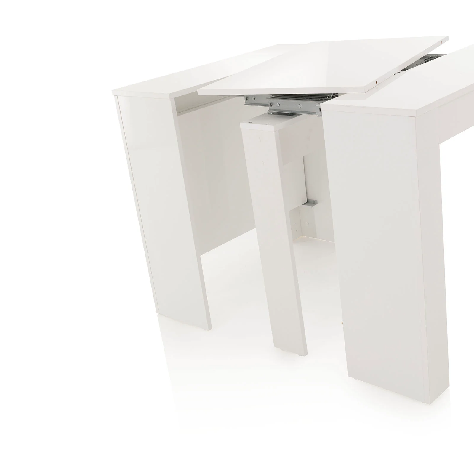 Consolle allungabile STRETCH bianco lucido - Image 7