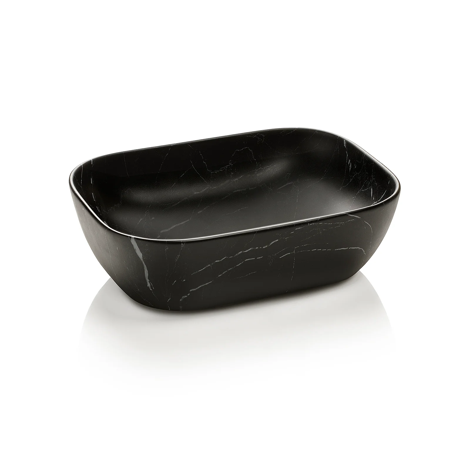 Lavabo da appoggio MACKE nero marquina