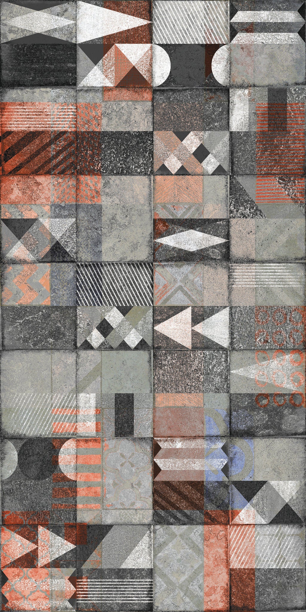 Passatoia in vinile ABSTRACT 3 250cm