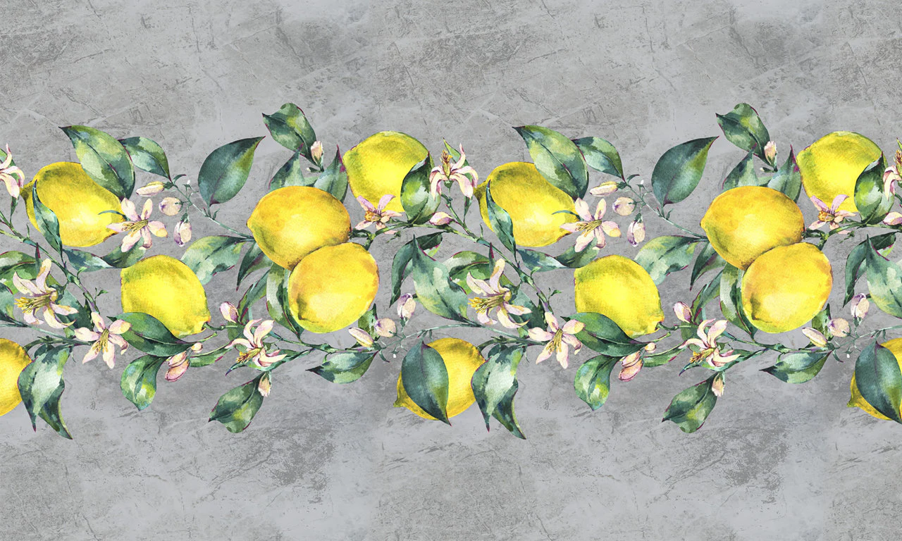 Passatoia in vinile LEMON 300cm
