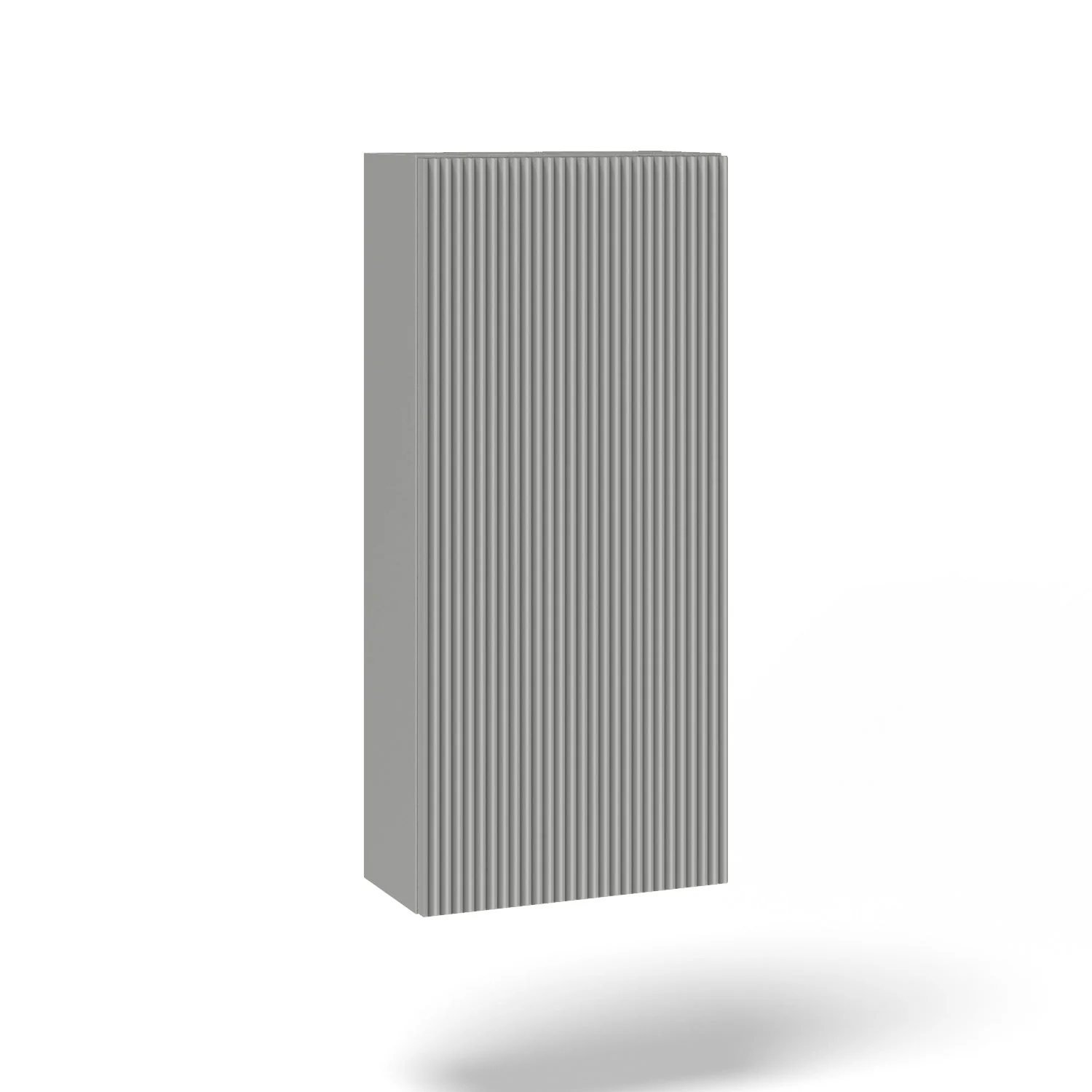 Pensile alto ZIP grigio opaco