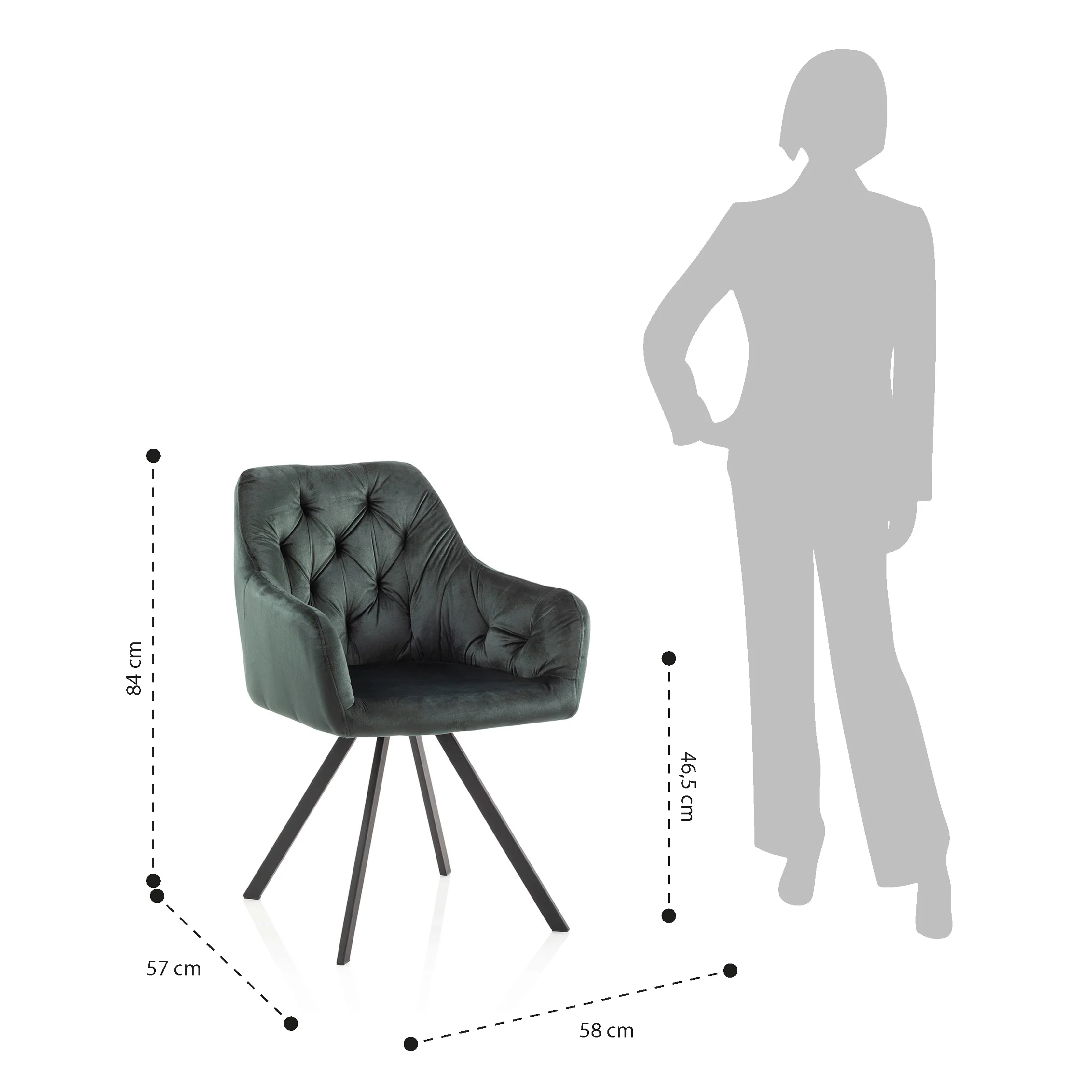 Poltroncina WRAP | College green - Image 4