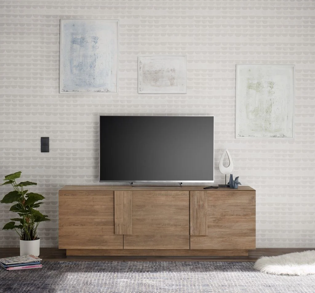 Porta TV 3 ante LOMPAT-180