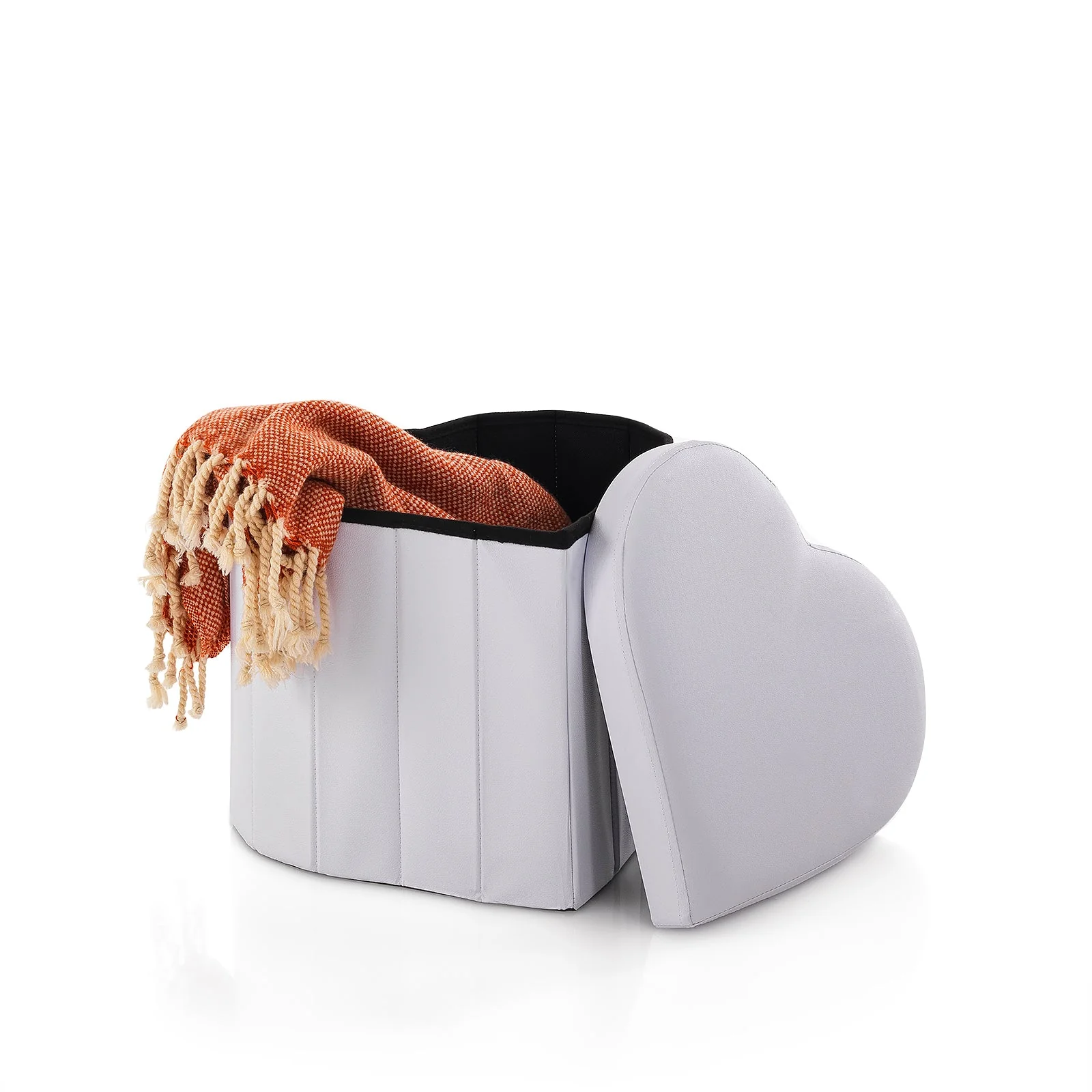Pouf con contenitore CUORE - Image 2