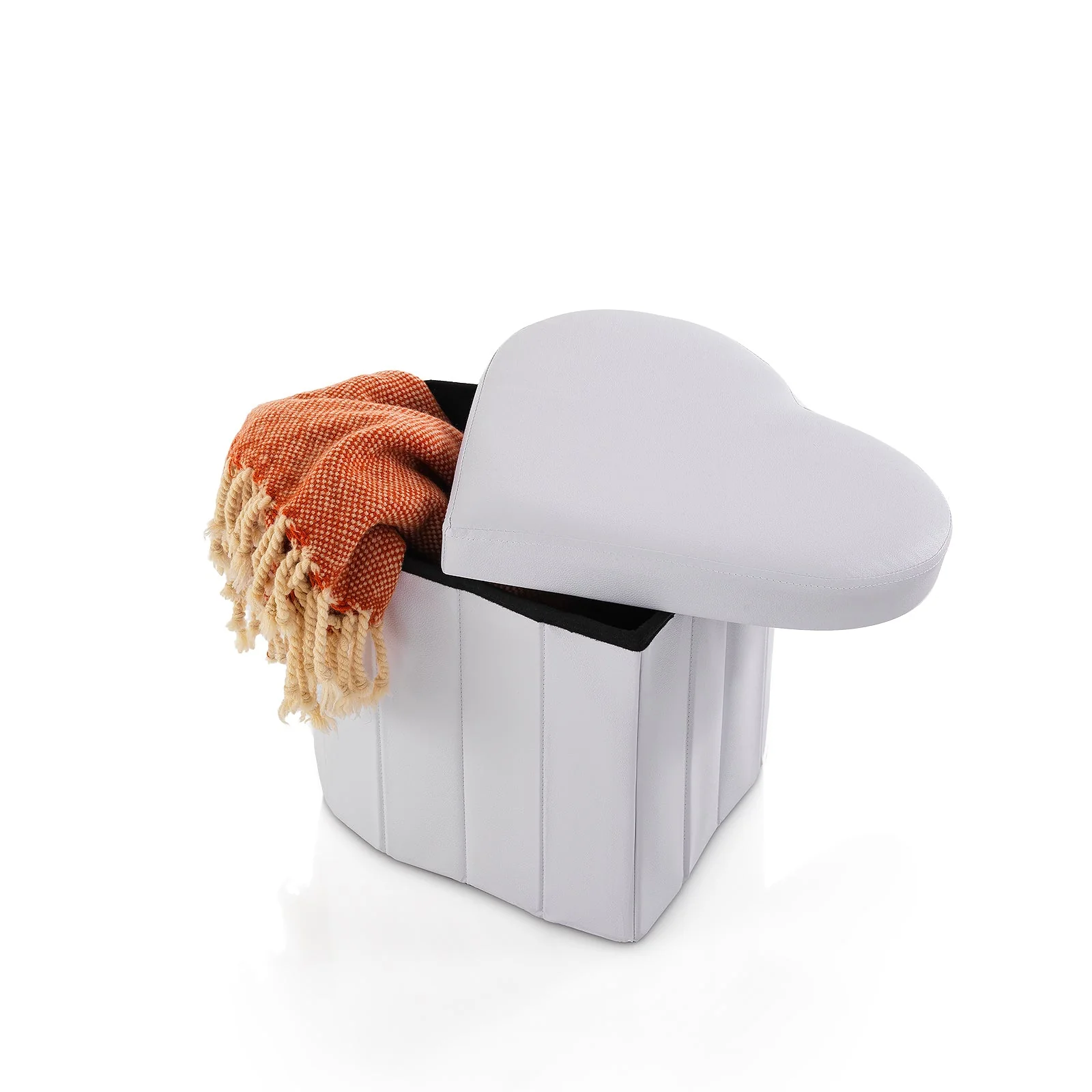 Pouf con contenitore CUORE - Image 3