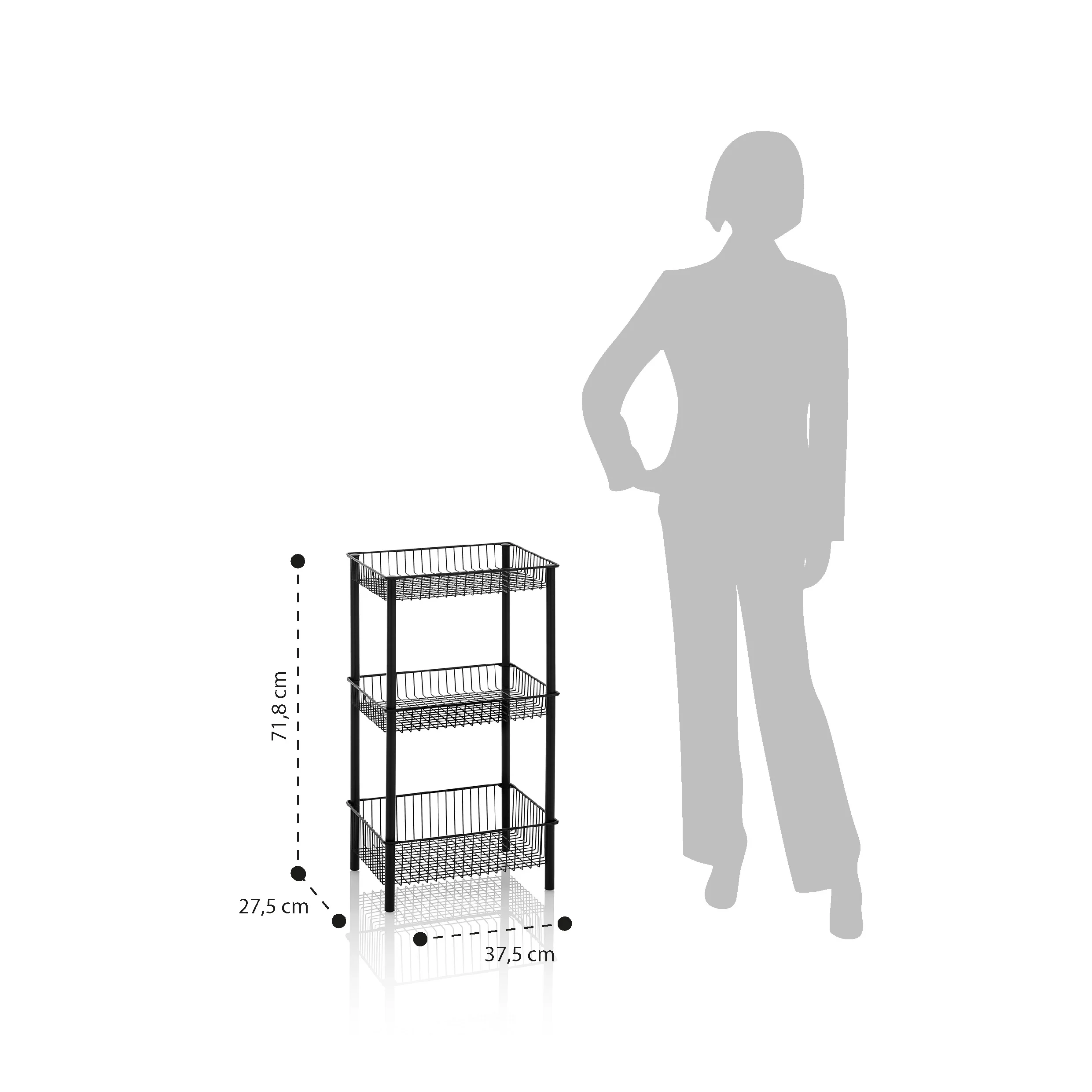 Scaffale MIMA nero - Image 4