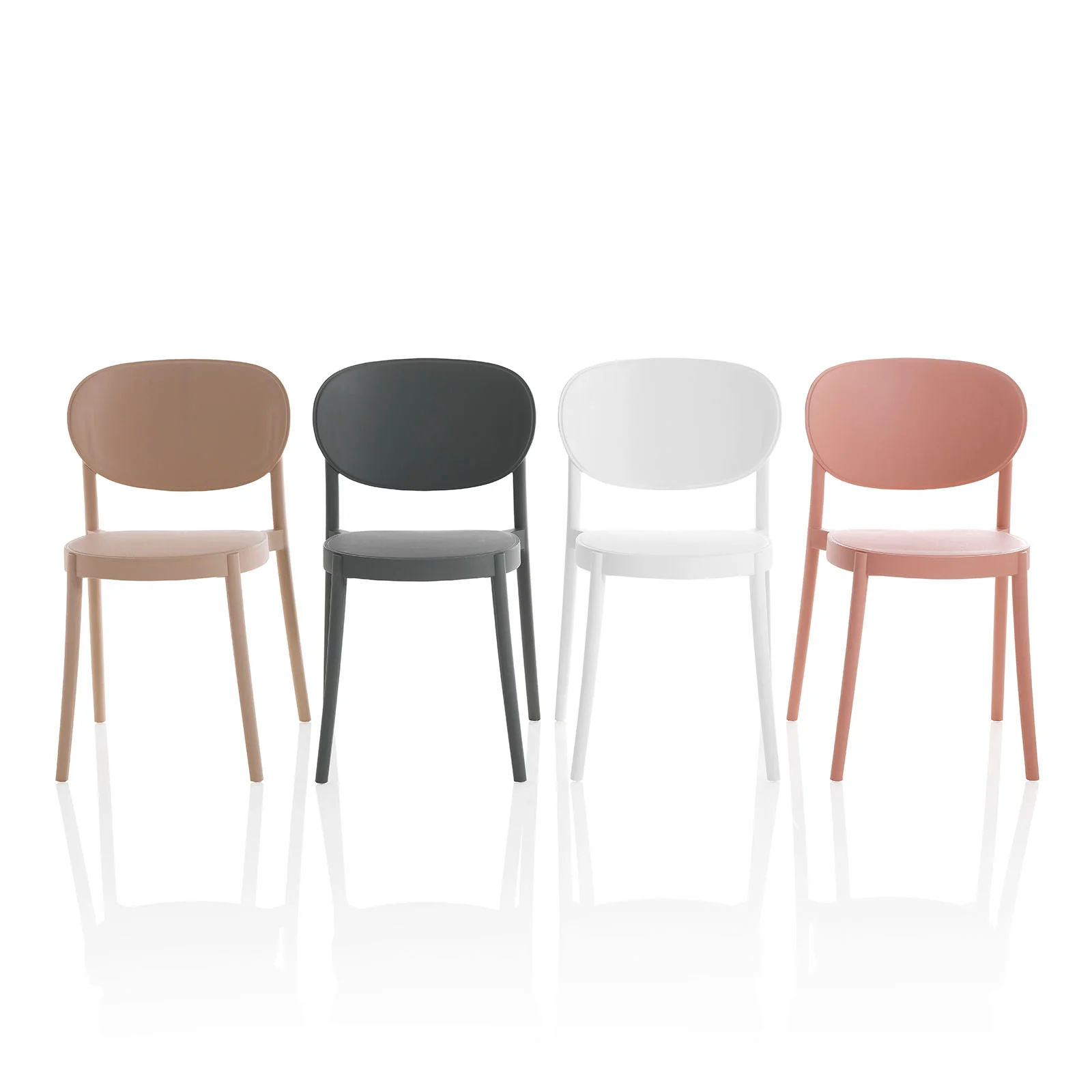 Set 4 sedie da interno/esterno Ice - Image 5