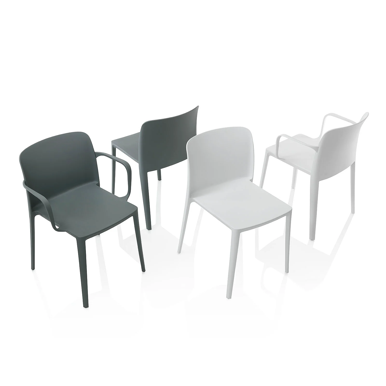 Set 4 sedie da interno/esterno SKINNY - Image 5