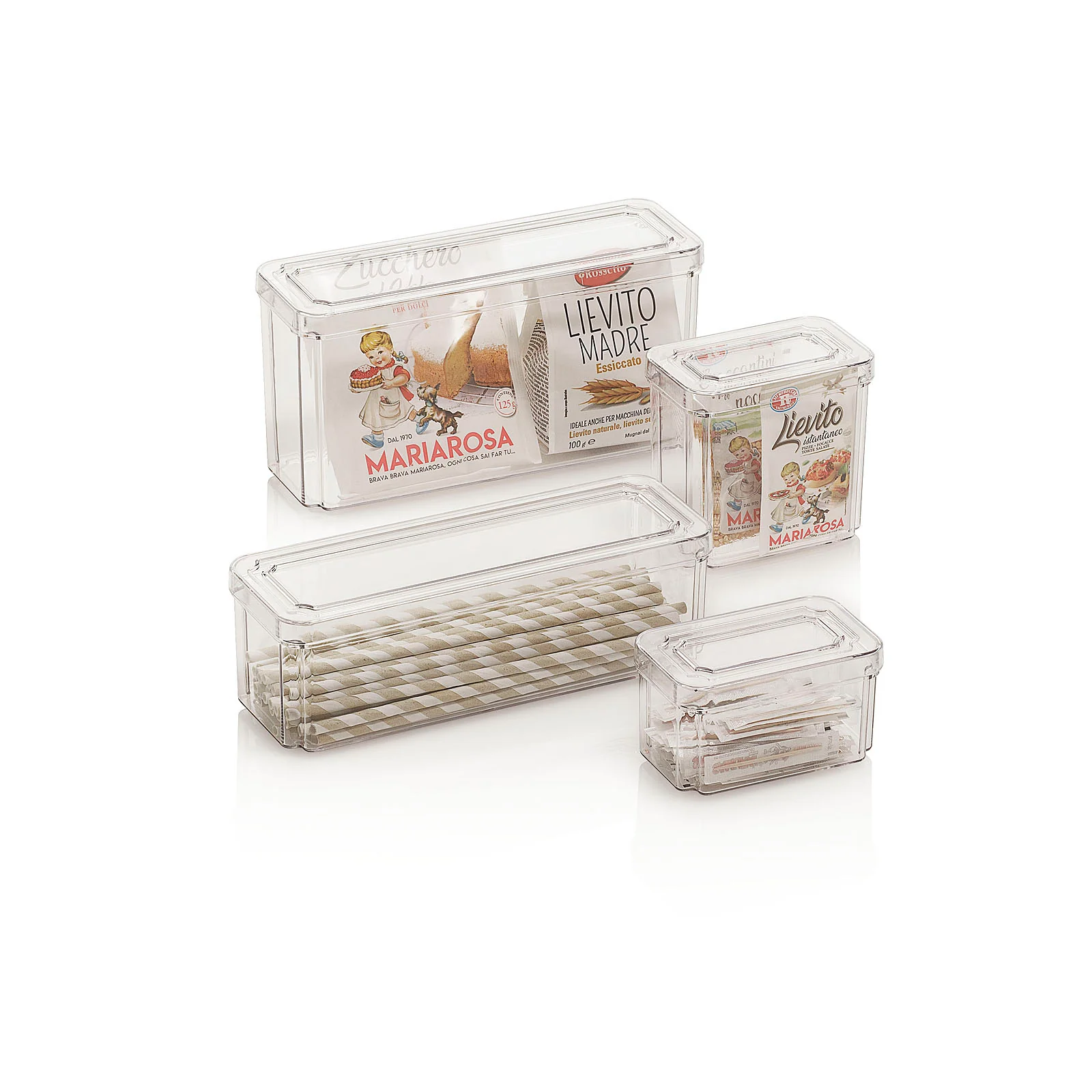 Set 4 contenitori con coperchio KIN - Image 4