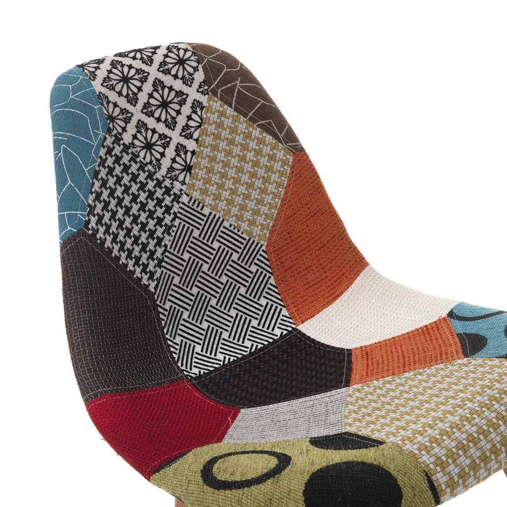Set 4 sedie patchwork KARIMA - Image 3