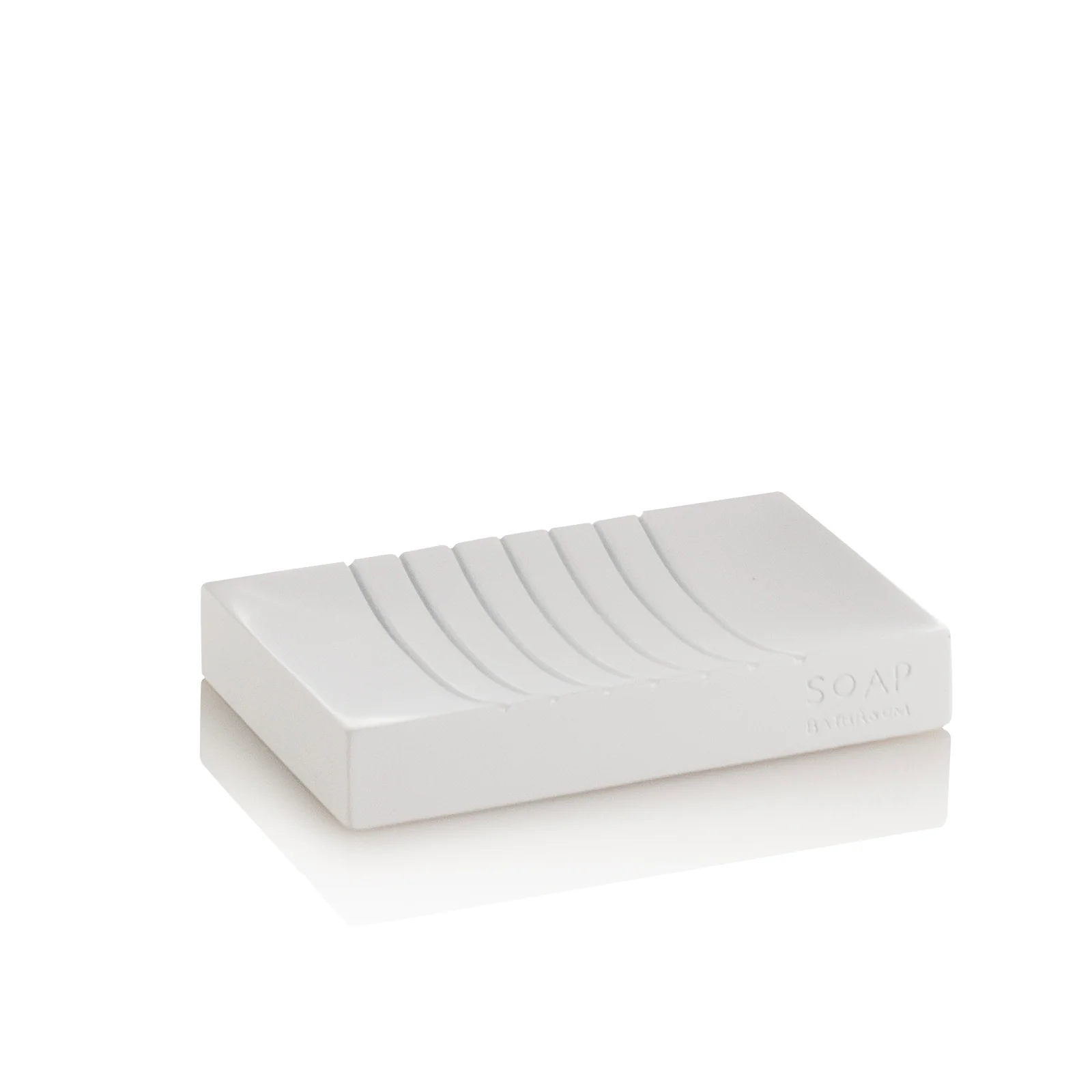 Set bagno 4 pezzi ELFO bianco - Image 3