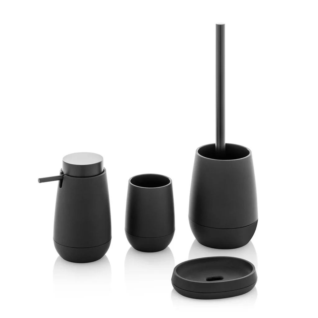 Set bagno 4 pezzi VOGUE black