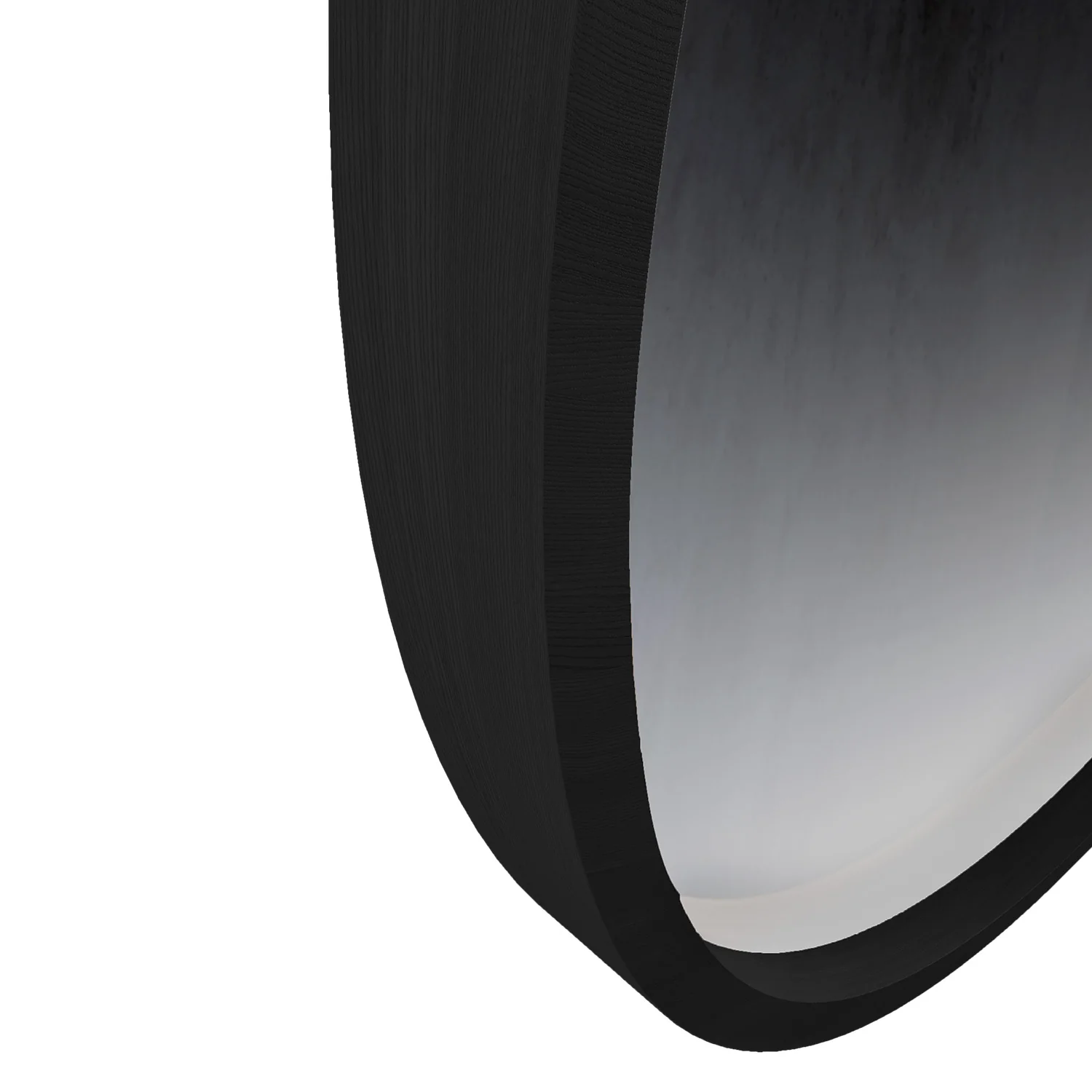 Specchio da parete LUND nero 80cm - Image 2