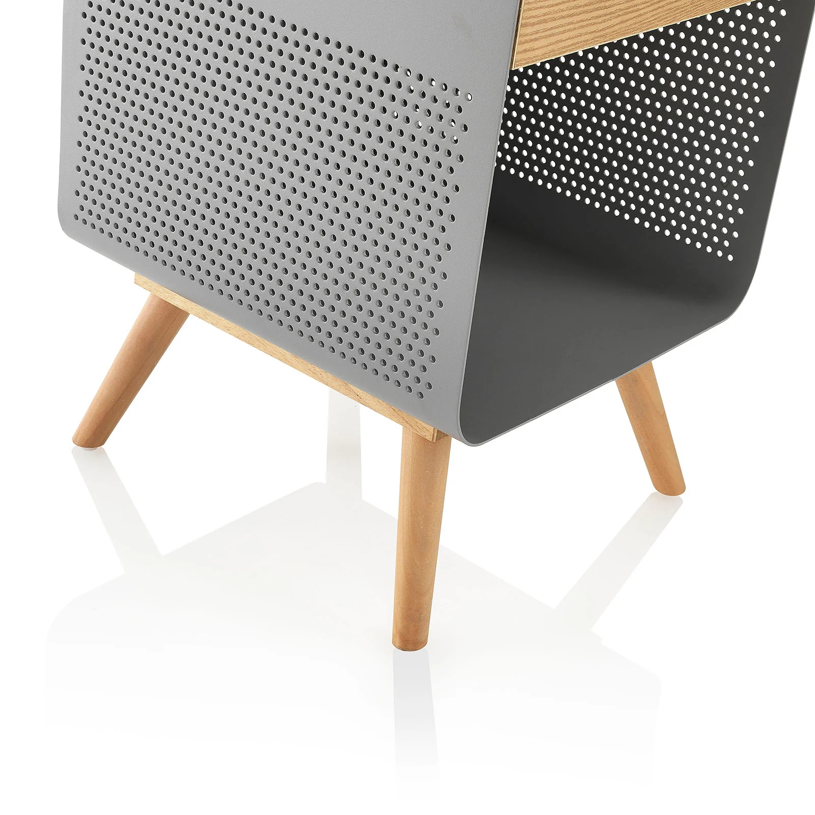 Tavolino/Comodino FLATO grigio - Image 3
