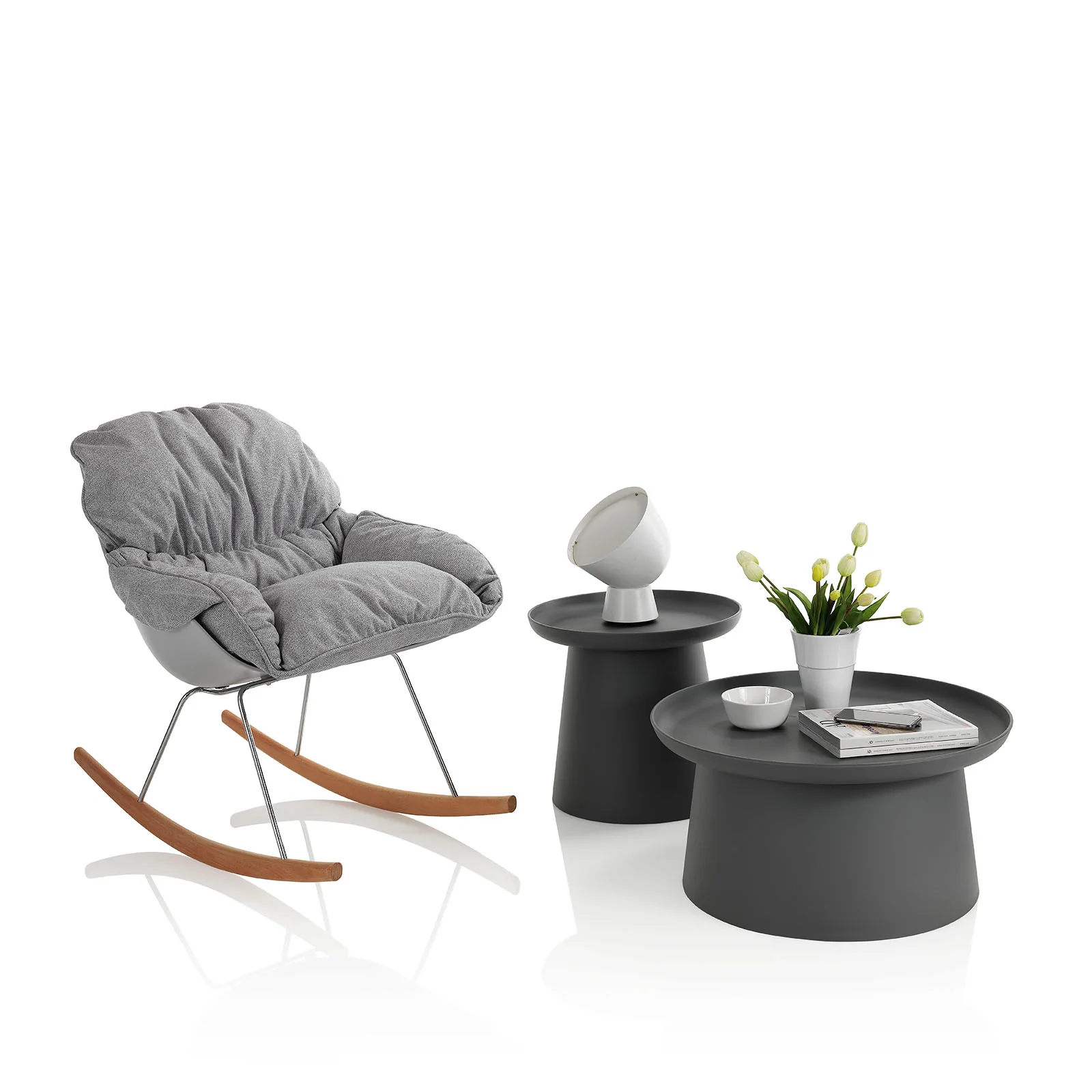 Tavolino KLACHI grigio - Image 3