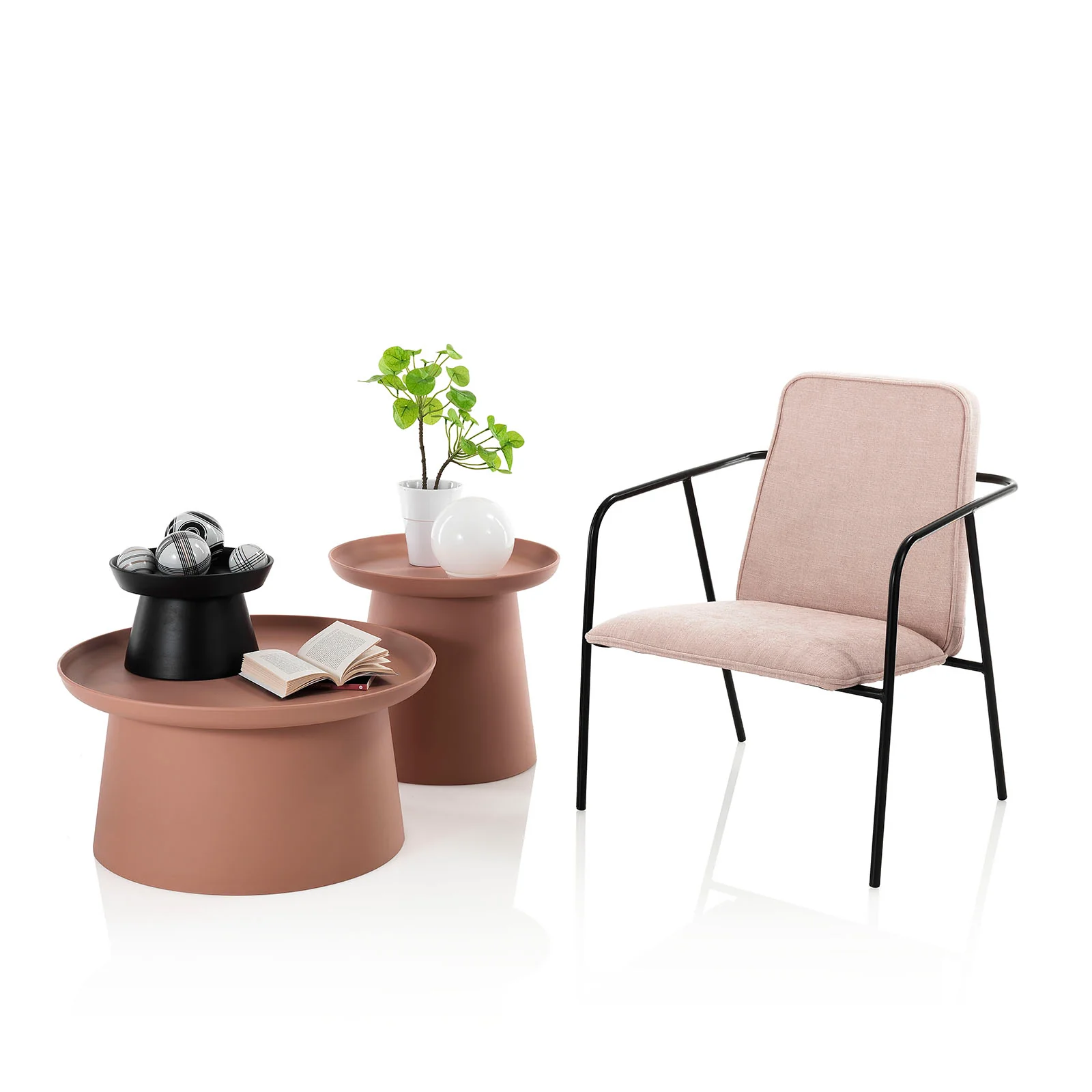 Tavolino KLACHI rosso - Image 3