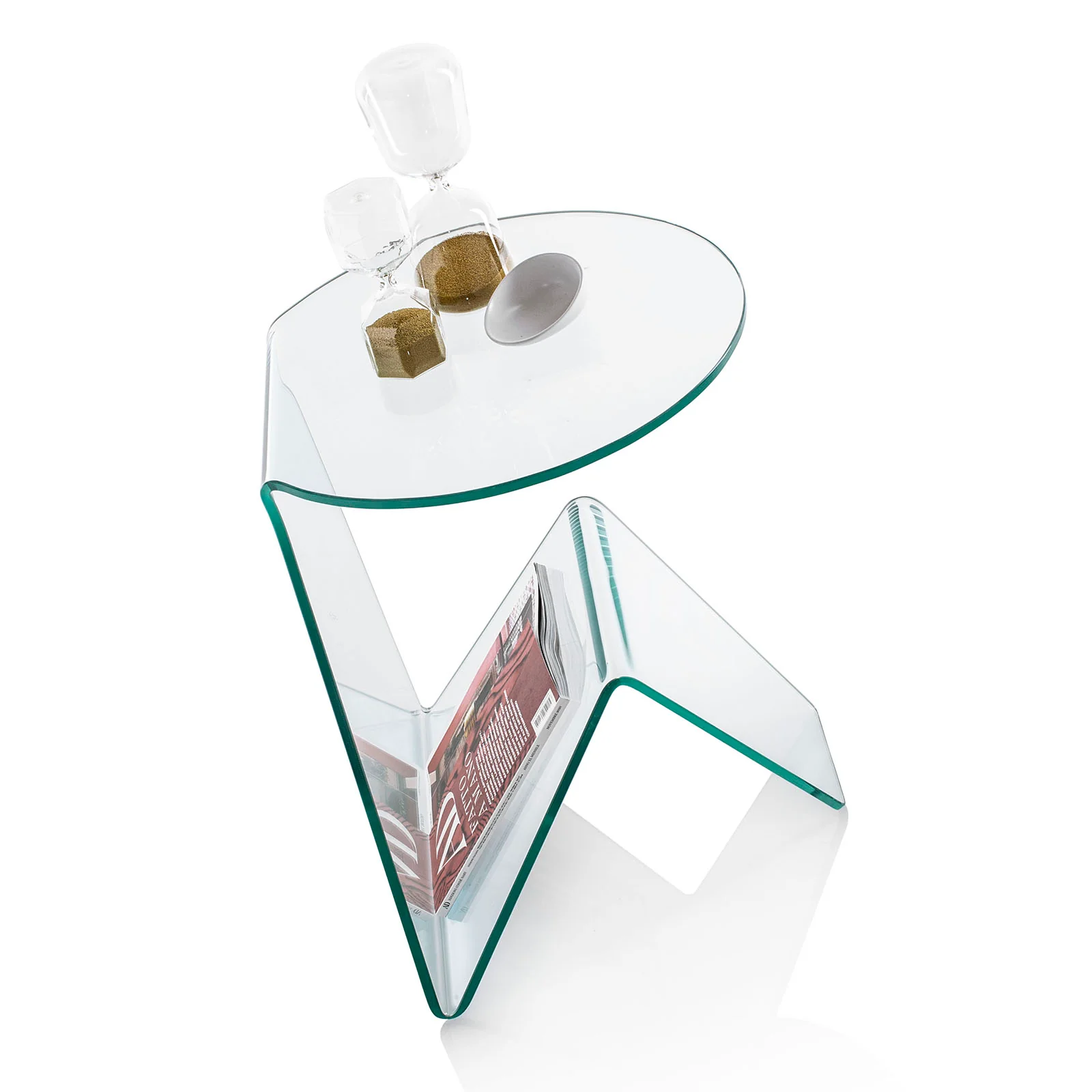 Tavolino/Porta riviste GLASS - Image 3