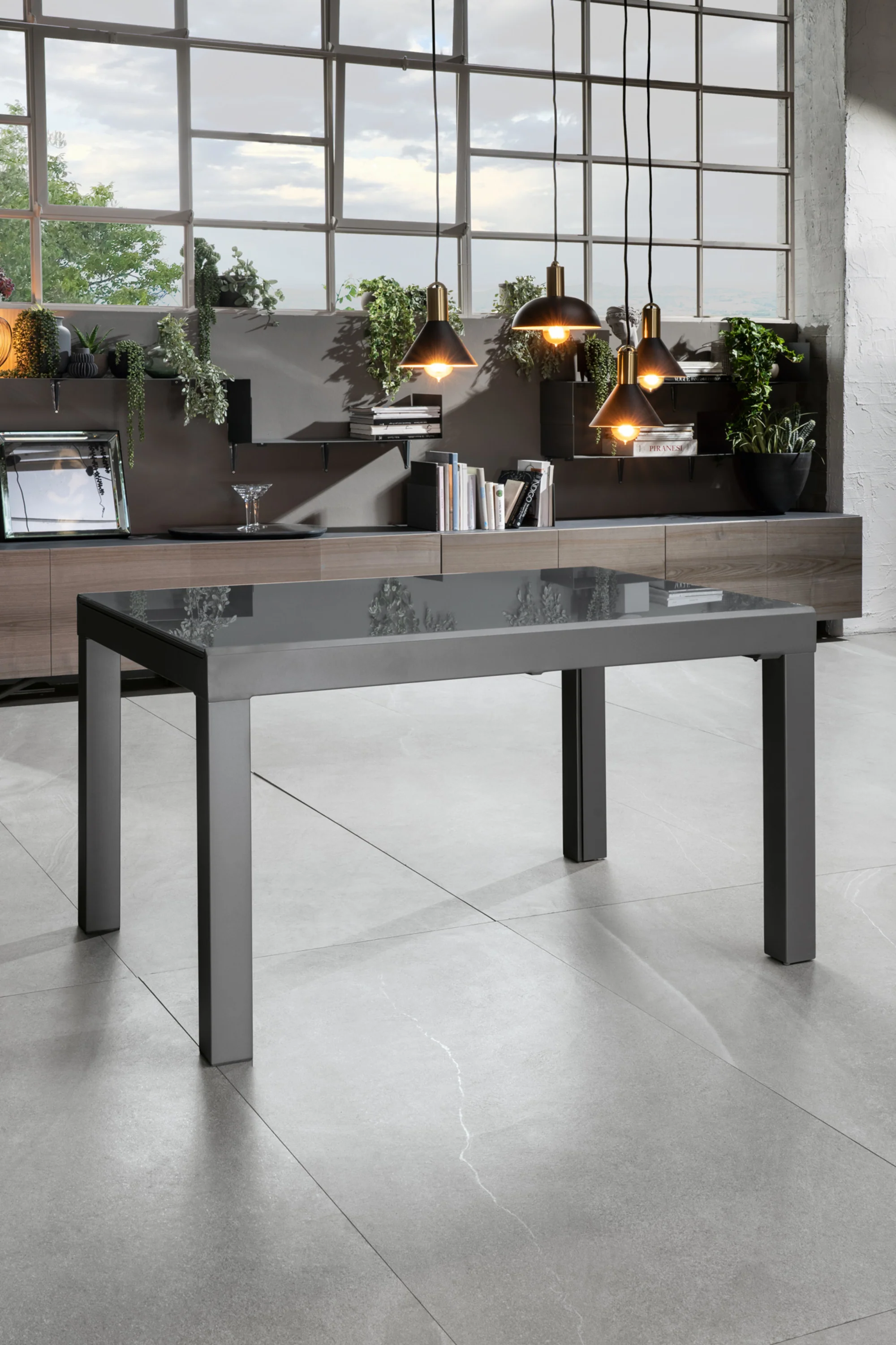 Tavolo Allungabile HUBLI grigio - Image 2