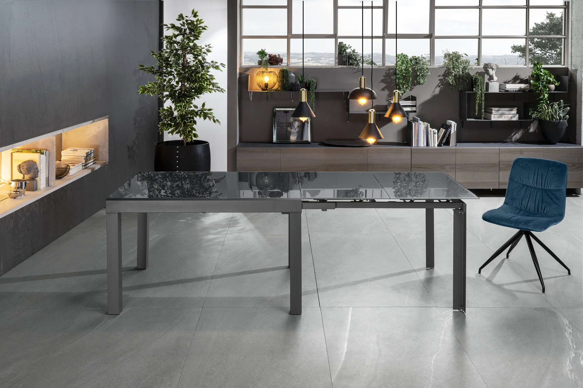 Tavolo Allungabile HUBLI grigio - Image 3