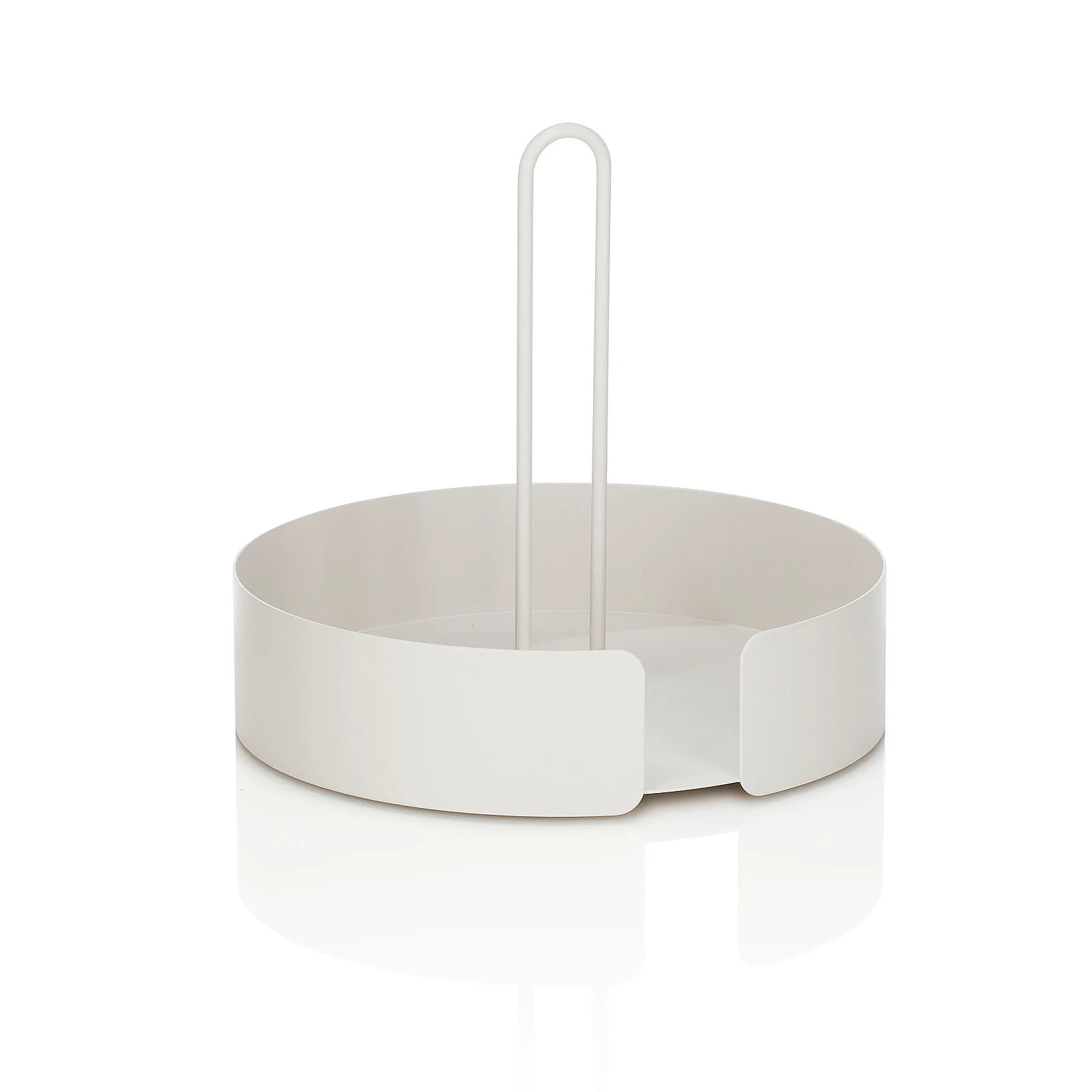 Vassoio rotondo KYO bianco