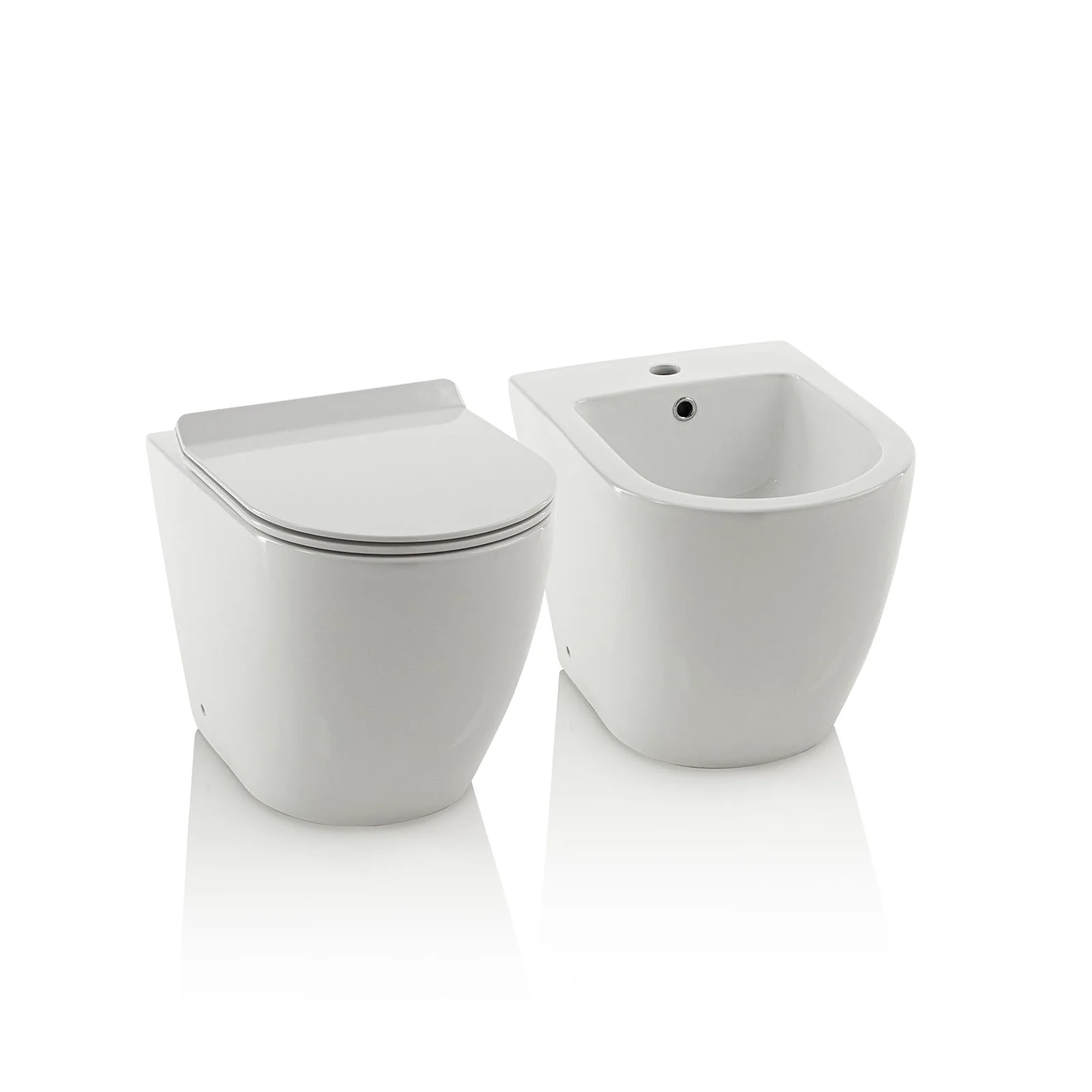 WC in Ceramica a Terra ROUND - Image 4
